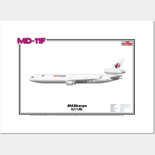 McDonnell Douglas MD-11F - MASkargo (Art Print) Posters and Art